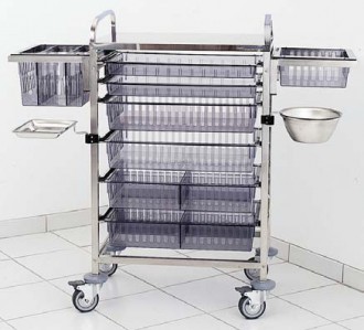 Chariot de soins inox - Devis sur Techni-Contact.com - 1