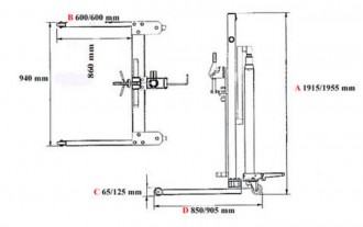 Chariot hydraulique pour fûts 300 Kg - Devis sur Techni-Contact.com - 3