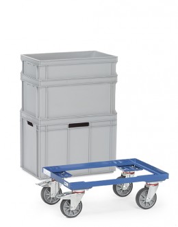 Chariot porte bacs plastique - Devis sur Techni-Contact.com - 1