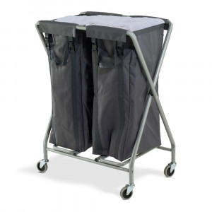 Chariot à linge 2 x 100 L - Devis sur Techni-Contact.com - 1