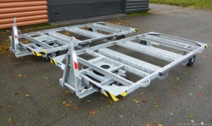 Châssis squelette pour remorque industrielle 1 tonne - Devis sur Techni-Contact.com - 1