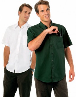 Chemise personnalisée manches courtes en coton - Devis sur Techni-Contact.com - 1