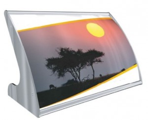 Chevalet d'affichage polycarbonate - Devis sur Techni-Contact.com - 1