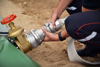 Citerne souple incendie française 120 m³