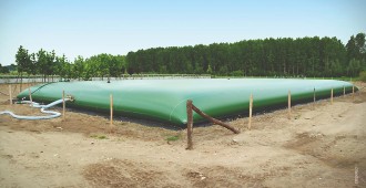 Citernes souples et réservoirs pour l’eau 400 m³