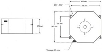 Climatiseur plafond pour magasin