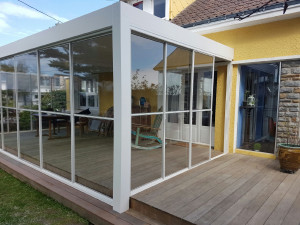 Cloison pour pergola préau et abri de terrasse - Devis sur Techni-Contact.com - 2