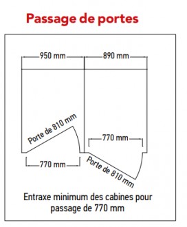 Cloison sanitaire stratifié massif - Devis sur Techni-Contact.com - 4