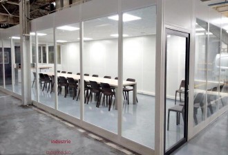 Cloison vitrée monobloc - Devis sur Techni-Contact.com - 1