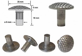 Clous podotactile inox NF - Devis sur Techni-Contact.com - 3