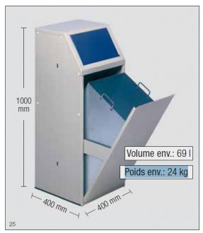 Collecteur conteneur tri sélectif - Devis sur Techni-Contact.com - 2
