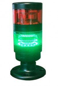 Colonne de signalisation lumineuse Led rouge/vert - Devis sur Techni-Contact.com - 1