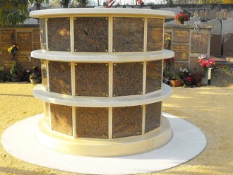 Columbarium circulaire 12 à 36 cases - Devis sur Techni-Contact.com - 2