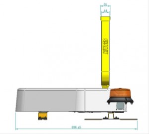 Combiné de signalisation lumineux LED