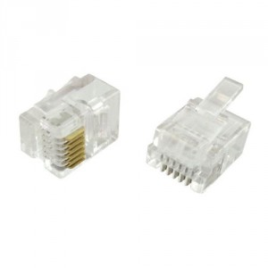 Connecteur 6/6 RJ12 sachet de 10 - Devis sur Techni-Contact.com - 1