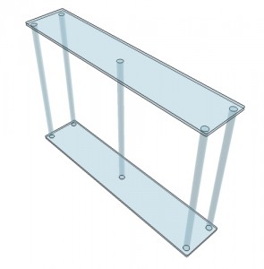 Console en altuglas cristal - Devis sur Techni-Contact.com - 3