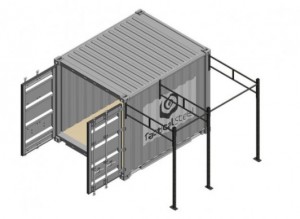 Container crossfit Rig pour entraînement extérieur - Devis sur Techni-Contact.com - 1