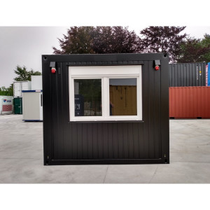 Container De Bureau Noir 6 X 3 M - Devis sur Techni-Contact.com - 1