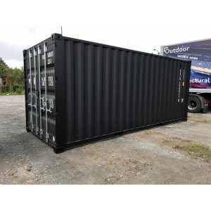 Container Maritime 20 Pieds Noir Premier Voyage (Neuf) - Devis sur Techni-Contact.com - 3