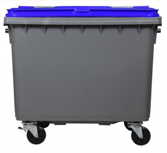 Conteneur à déchets roulant 660L - Devis sur Techni-Contact.com - 9