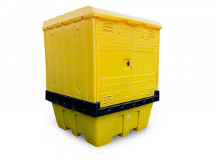 Abri pour stockage cubitainer - transicuve - IBC - 1260 L - Devis sur Techni-Contact.com - 4