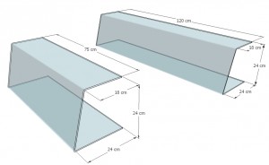 Vitrine pare haleine plexiglas