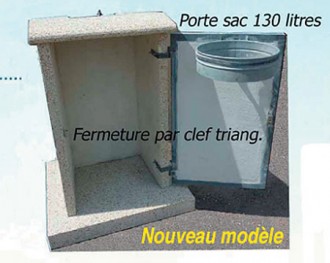 Corbeille cendrier béton - Devis sur Techni-Contact.com - 9