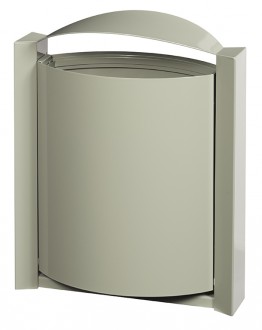 Corbeille murale 40 L - Devis sur Techni-Contact.com - 1