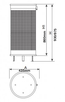 Corbeille tri selectif Fija aro - Devis sur Techni-Contact.com - 3