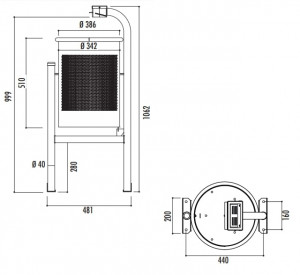 Corbeille urbaine 60 Litres - Devis sur Techni-Contact.com - 2