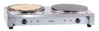 Crêpière double en inox - Devis sur Techni-Contact.com - 1