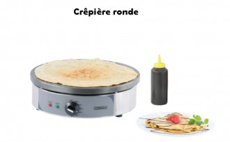 Crêpière électrique Ø35 - Devis sur Techni-Contact.com - 1