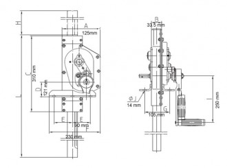 Cric à crémaillère 1500 Kg - Devis sur Techni-Contact.com - 2