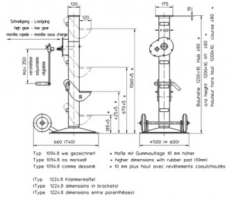 Cric de carrosserie - Devis sur Techni-Contact.com - 2