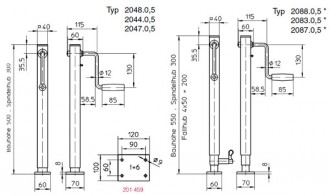 Cric de mise en hauteur 0,5 tonnes - Devis sur Techni-Contact.com - 2