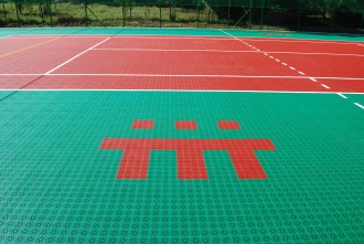 Dalles PVC pour terrain de tennis extérieur - Devis sur Techni-Contact.com - 1