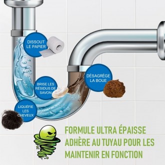 Déboucheur bio dégradable toute canalisation - Devis sur Techni-Contact.com - 1