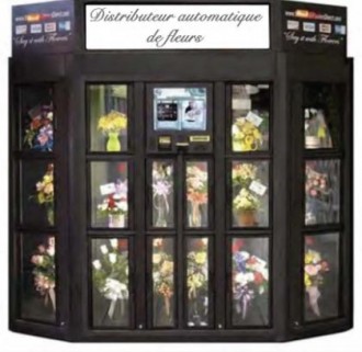 Distributeur automatique de fleurs