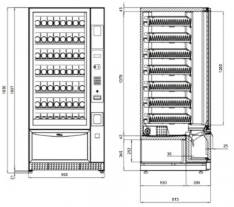 Distributeur automatique de boissons et snacks - Devis sur Techni-Contact.com - 3