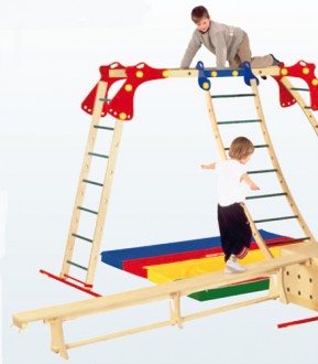 Echelle bois pour baby gym - Devis sur Techni-Contact.com - 2