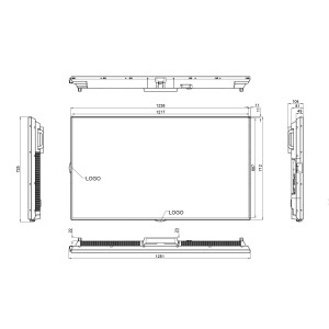 Ecran professionnel 55"65"75"86" - Devis sur Techni-Contact.com - 4