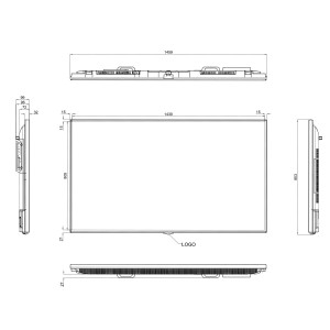 Ecran professionnel 55"65"75"86" - Devis sur Techni-Contact.com - 5