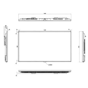 Ecran professionnel 65"75" - Devis sur Techni-Contact.com - 4