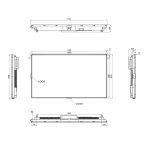 Ecran professionnel haute luminosité 43"49"55" - Devis sur Techni-Contact.com - 5