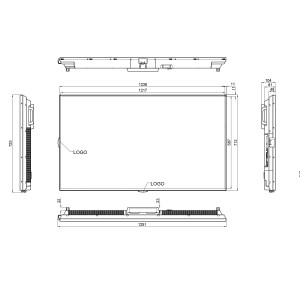 Ecran professionnel haute luminosité 43"49"55" - Devis sur Techni-Contact.com - 6