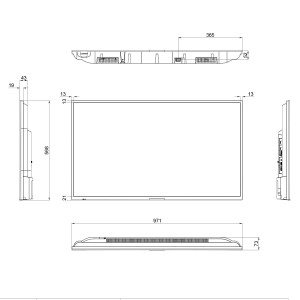 Ecran Professionnel Standard 32"43" - Devis sur Techni-Contact.com - 6