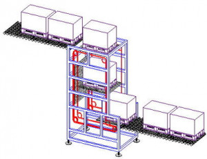 Élévateur de palettes, cartons, bacs et containers - Devis sur Techni-Contact.com - 1