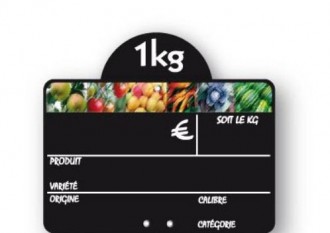 Etiquette commerce fruits et légumes - Devis sur Techni-Contact.com - 1