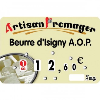 Etiquette crémerie fromagerie - Devis sur Techni-Contact.com - 1