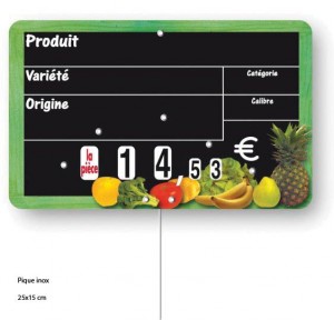 Etiquette magasin pour fruits et légumes - Devis sur Techni-Contact.com - 3